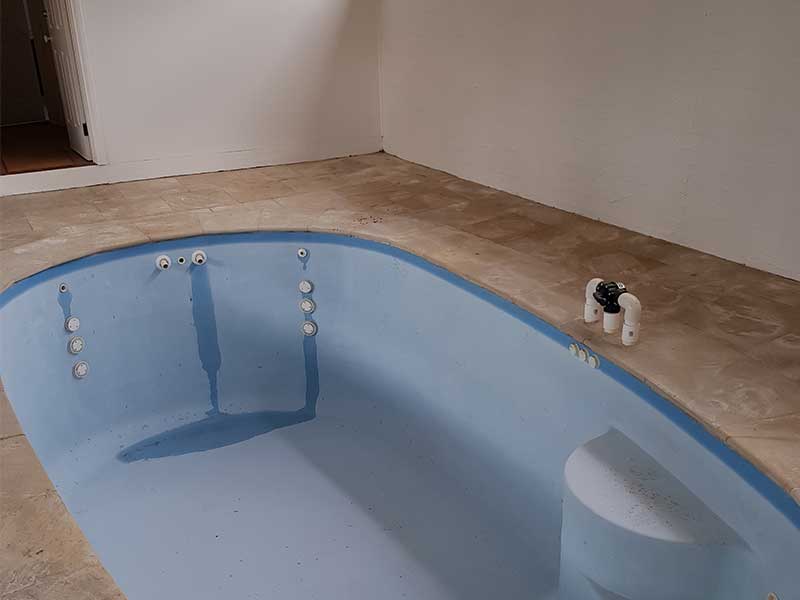 Home Alteration - Fill in Indoor swimming pool to create a living area